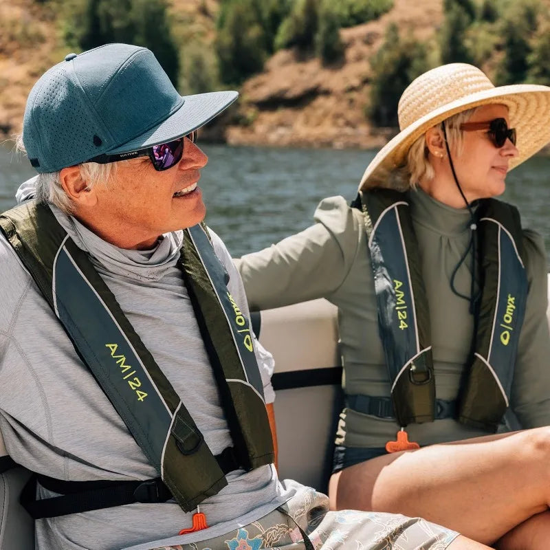 Onyx A/M-24 Automatic/Manual Inflatable Life Jacket, Low Profile,