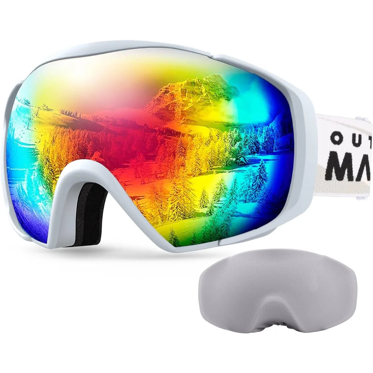 Goggles OTG Anti-Fog, Snowboarding