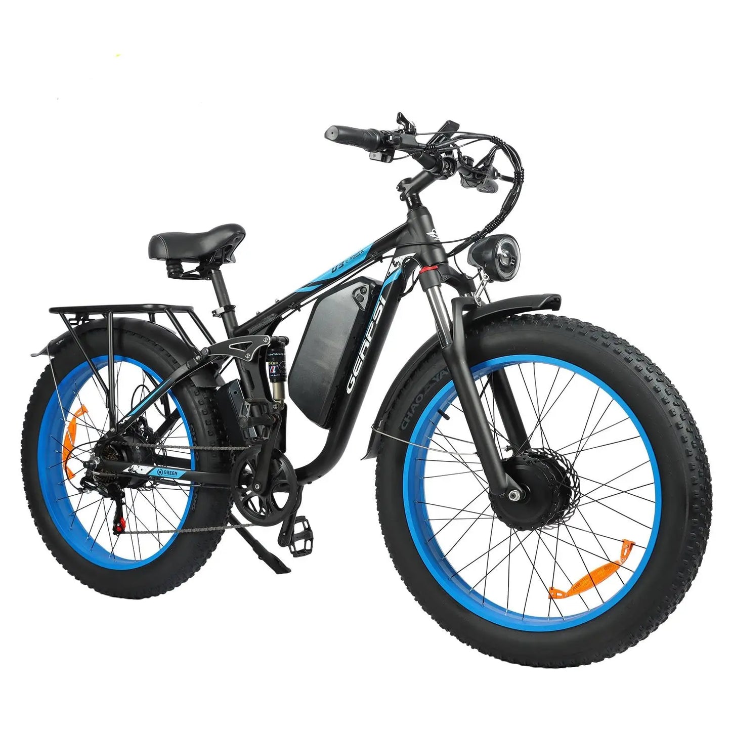 Electric Bicycle 60V 30AH Battery Max Speed 42 MPH