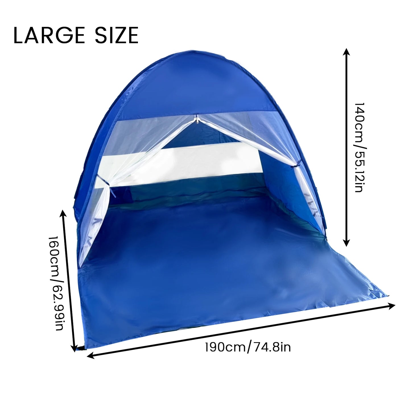 Tent compact folding design, suitable for outdoor camping and travel