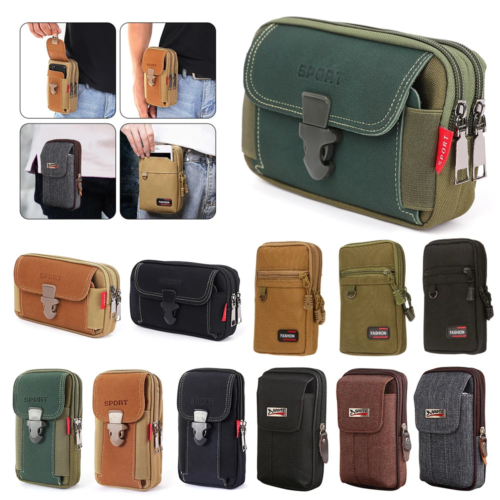 EDC Molle Bag Pouch Belt Fanny Pack Phone Pouch Camping Bags