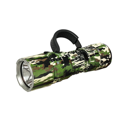 Wurkkos TD07 1300LM Tactical Flashlight 479M Long Throw IP68 Waterproof 18350 Battery