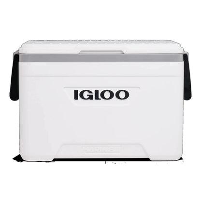 25 QT Marine Hard Sided Cooler, White