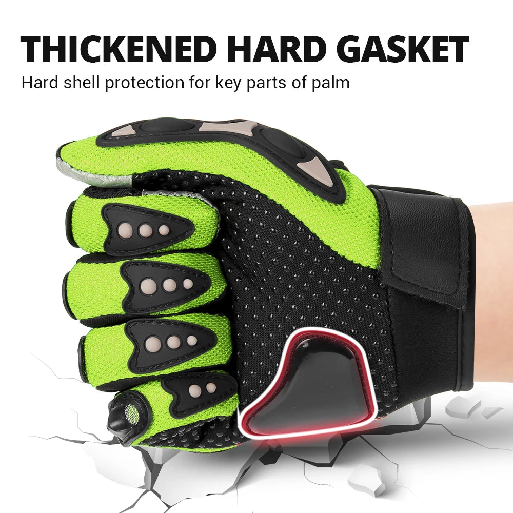 Motocross Gloves Breathable Wear-Resistant Non-slip Riding Gloves Racing Protective Gear