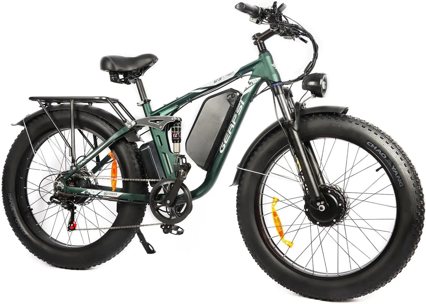 Electric Bicycle 60V 30AH Battery Max Speed 42 MPH