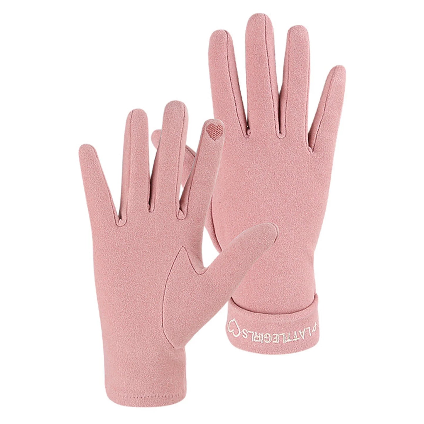 Women's Winter Warm Gloves Touchscreen Texting Thick Thermal Snow Gloves