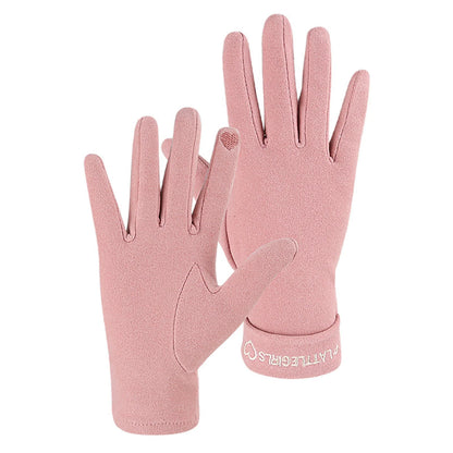 Women's Winter Warm Gloves Touchscreen Texting Thick Thermal Snow Gloves
