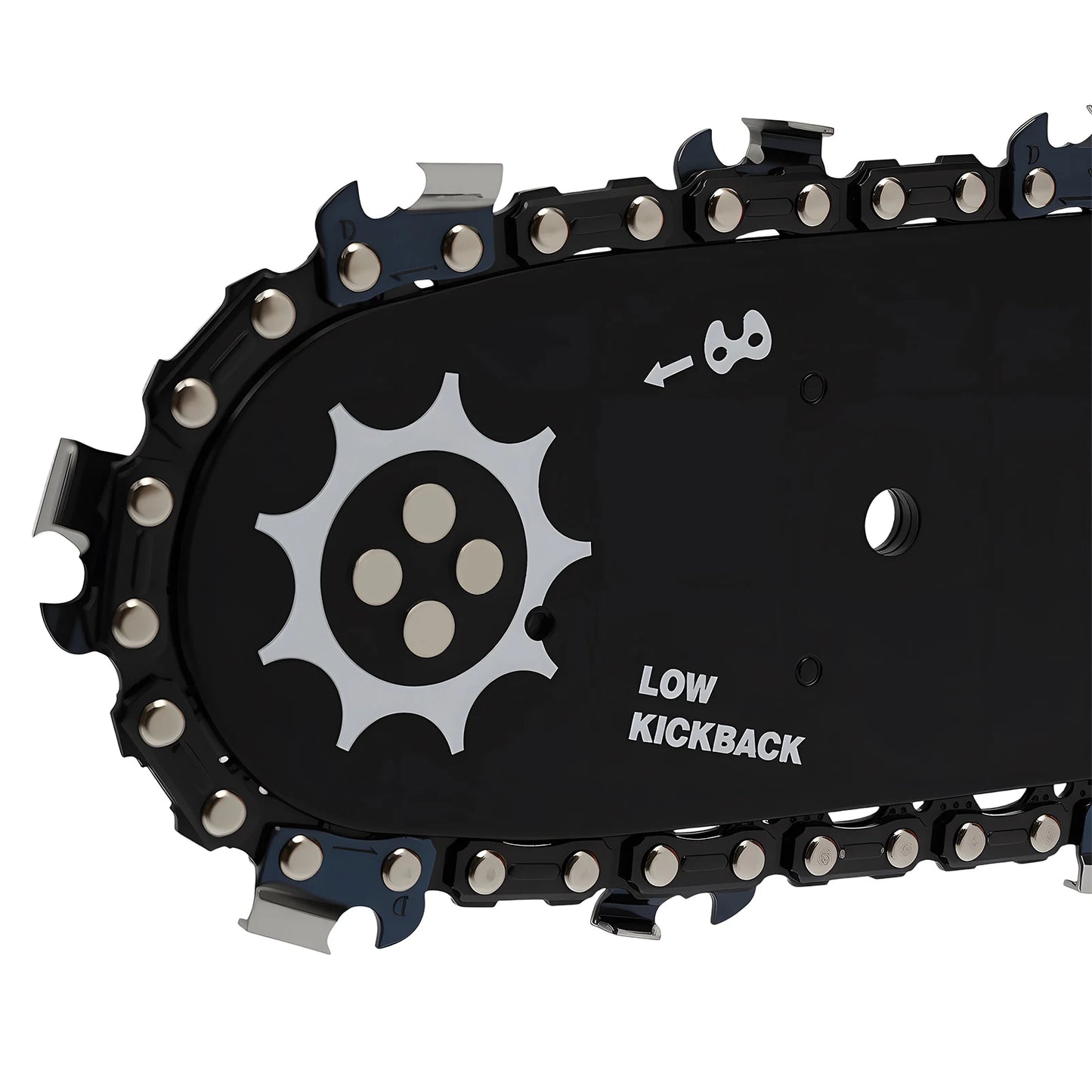 Top Handle Chainsaw Gasoline 2-Stroke Engine 12 Inch 25.4Cc