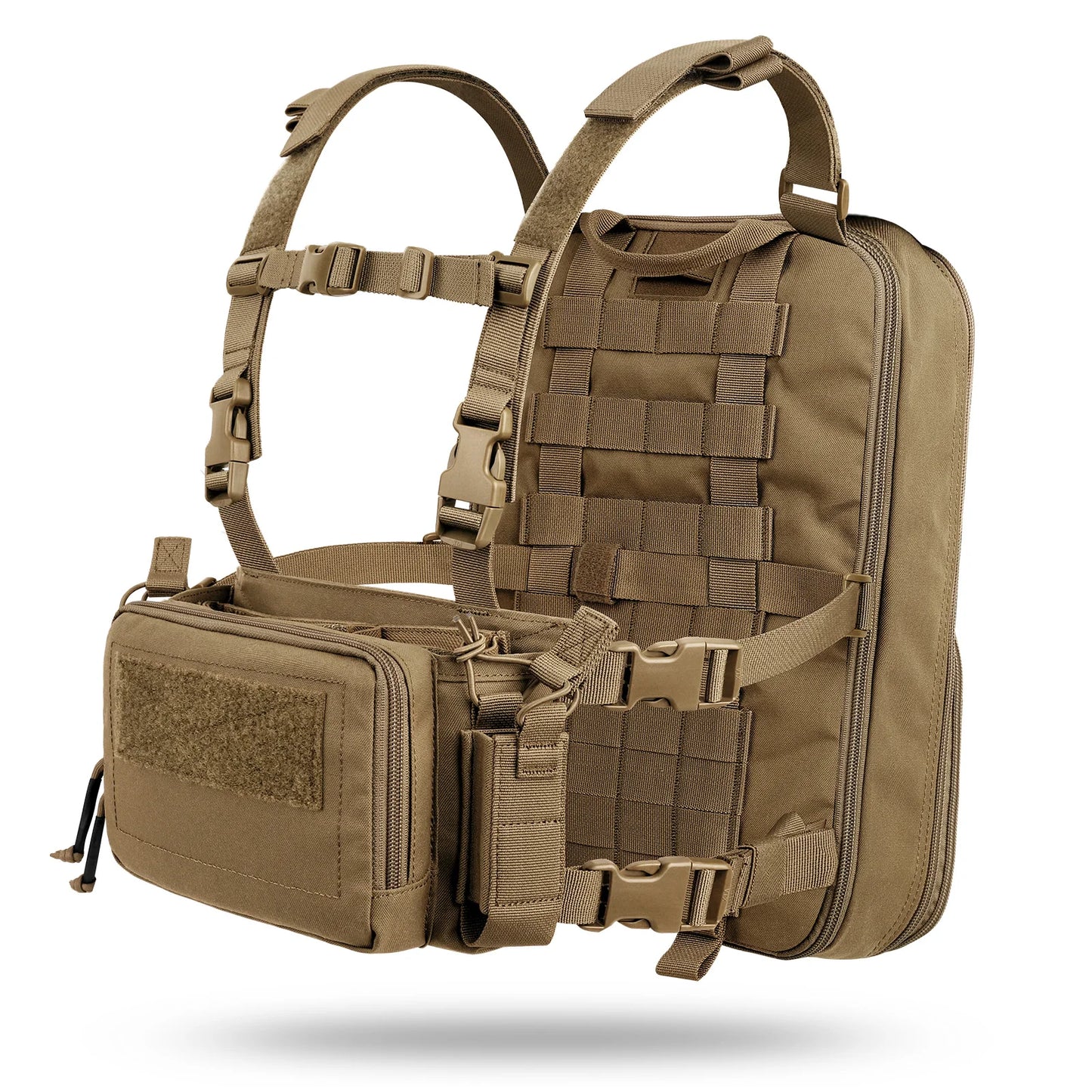 Backpack Bag with Chest Rig Vest for Magazine Pouch