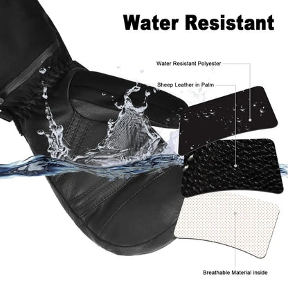 Savior Many Types Mittens Heated Gloves Touch Phone Waterproof Windproof Battery Electric Skiing Gloves Men Women