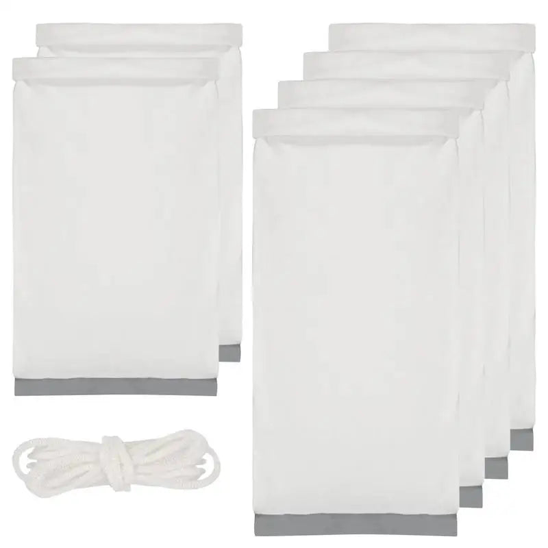 6x Reusable Hunting Meat Bags with Reflective Strip