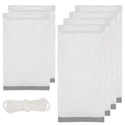 6x Reusable Hunting Meat Bags with Reflective Strip