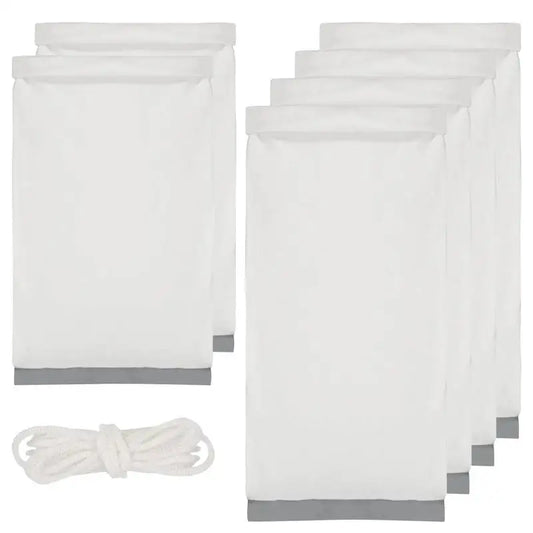 6x Reusable Hunting Meat Bags with Reflective Strip