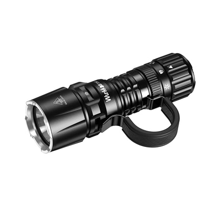 Wurkkos TD07 1300LM Tactical Flashlight 479M Long Throw IP68 Waterproof 18350 Battery