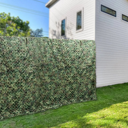 Camouflage Net 8x8m 210D Oxford Polyester Woodland Waterproof Foldable Hunting Camping Military Camo Outdoor Net