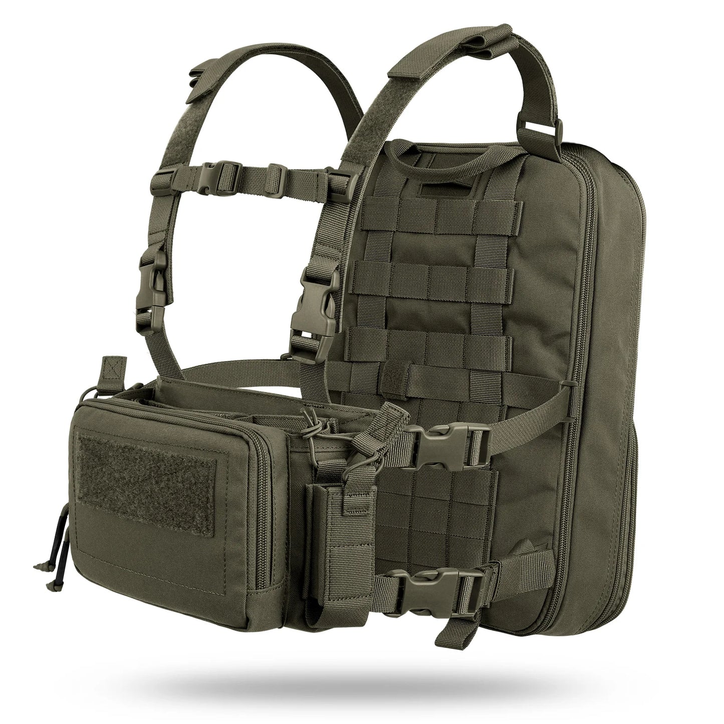 Backpack Bag with Chest Rig Vest for Magazine Pouch