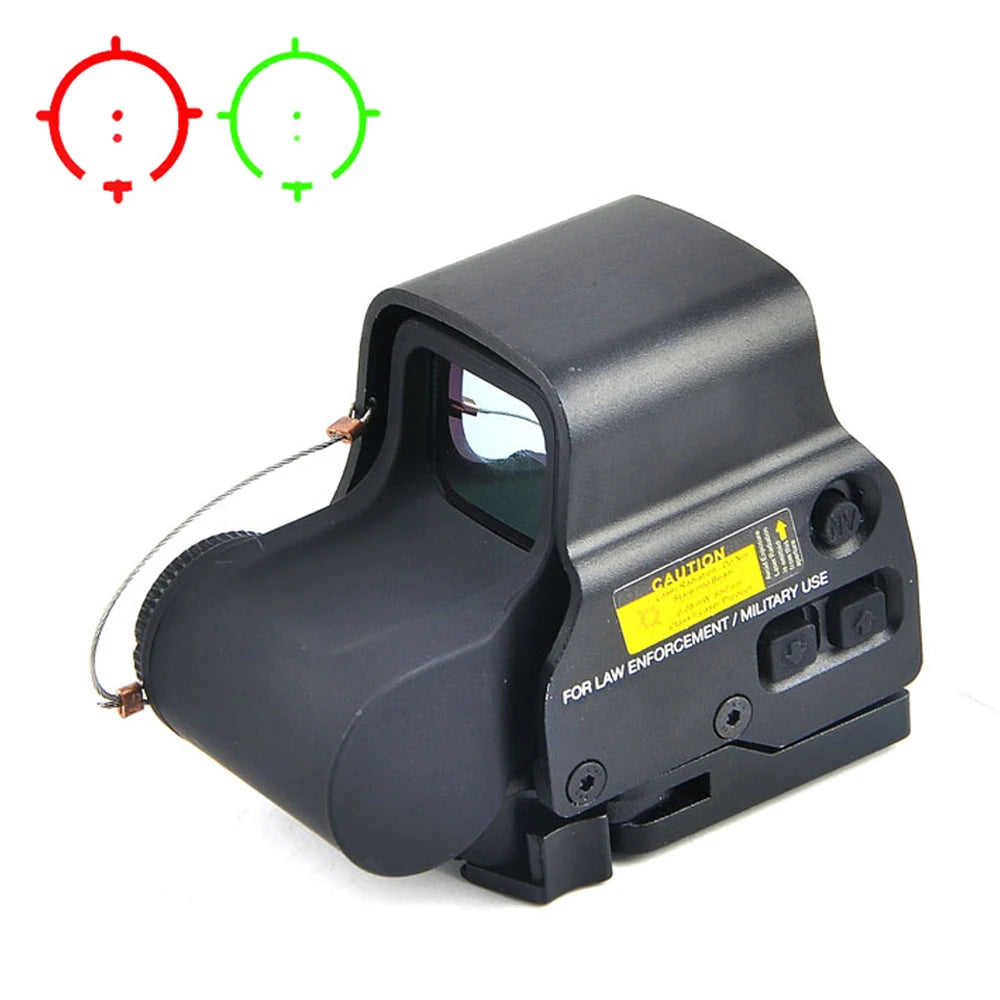 558 Red Dot Sight Holographic Sight Red Green Dot Reflex Sight with Picatinny 20mm Quick Release Mount