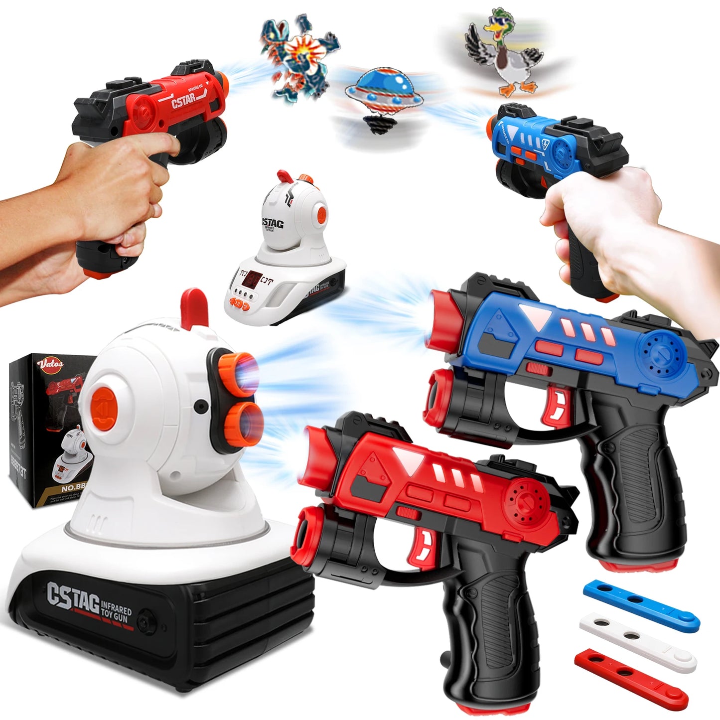 Duck UFO Hunting Shooting Projector Game Toy