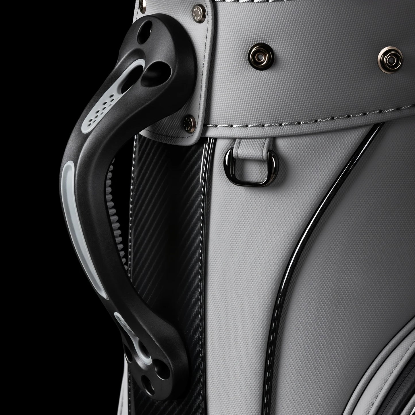 Golf Bag - 4 Wheels with Locking System, Retractable Hard Top for Club Protection During Airline Travel