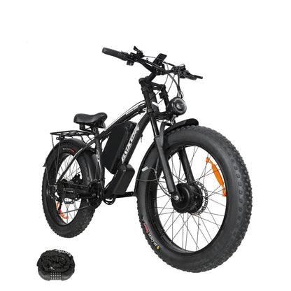 Electric Bicycle 60V 30AH Battery Max Speed 42 MPH