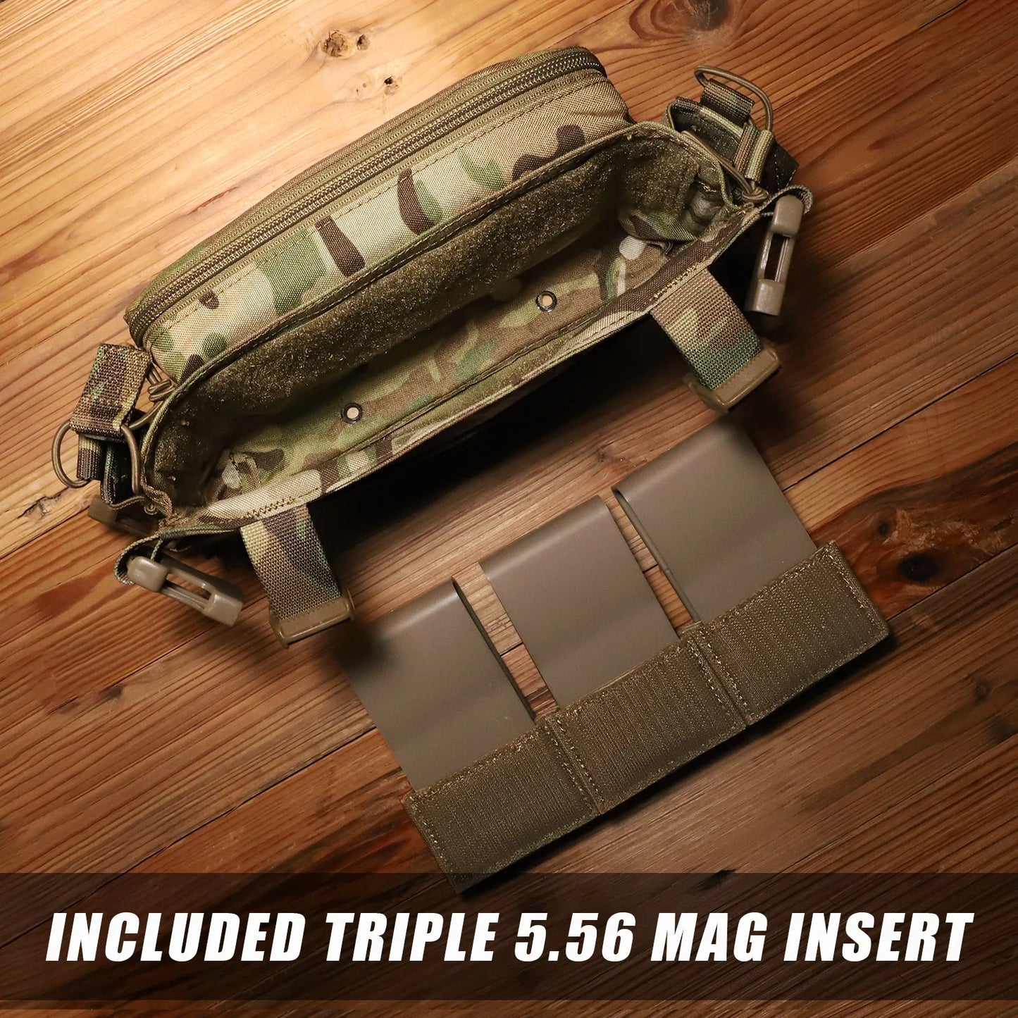 Backpack Bag with Chest Rig Vest for Magazine Pouch