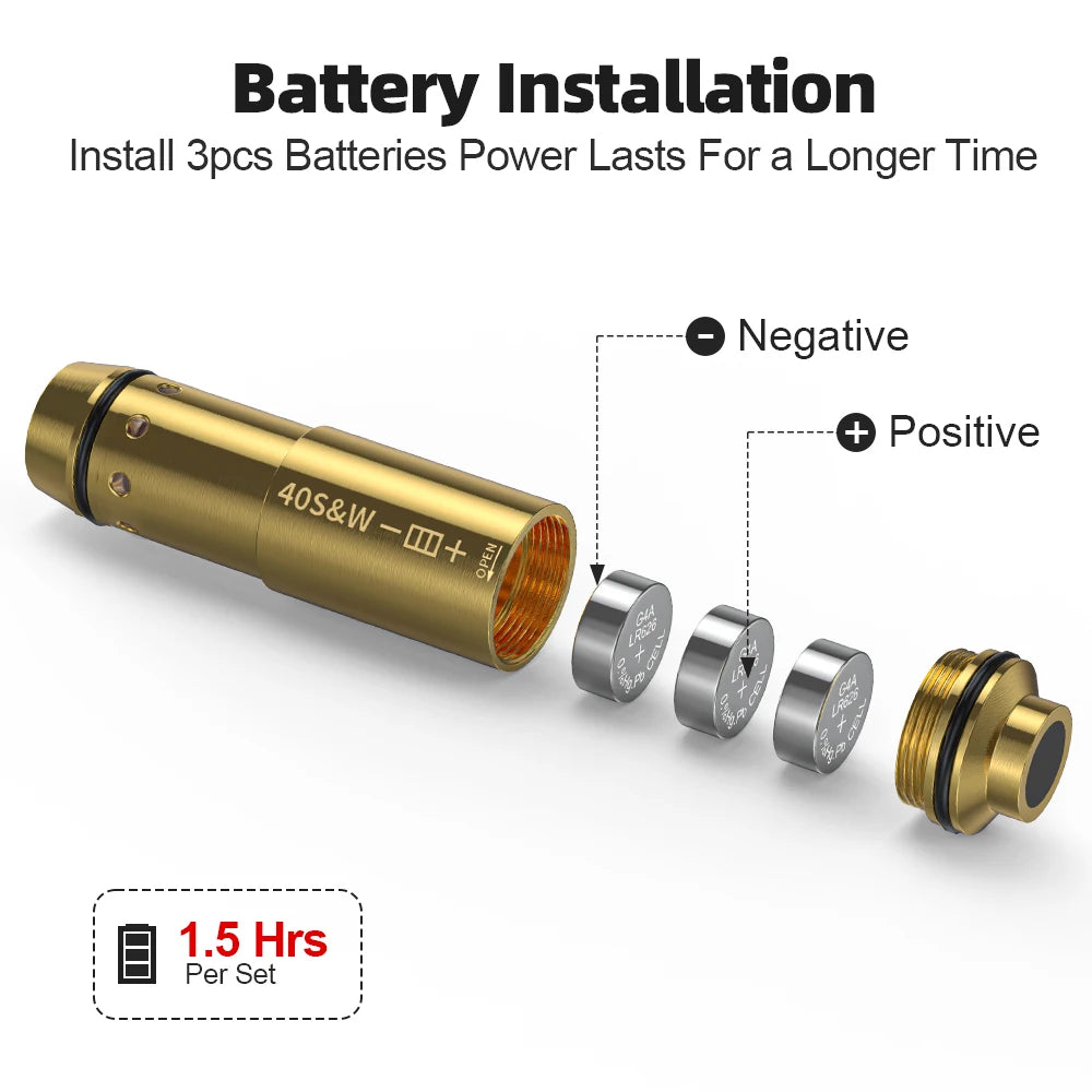 40S&W Dry Fire Laser Trainer - Hunting Accessories
