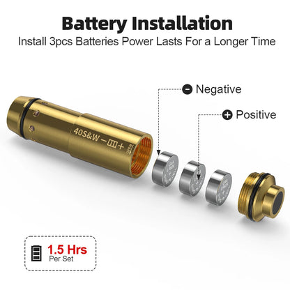 40S&W Dry Fire Laser Trainer - Hunting Accessories