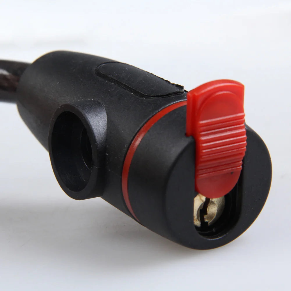 Universal Lock Anti-theft Road Bike Steel Wire Chain Lock Motorcycle Helmet Folding Bike Electric Scooter Padlock