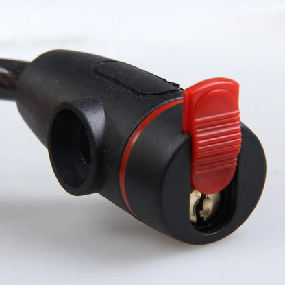 Universal Lock Anti-theft Road Bike Steel Wire Chain Lock Motorcycle Helmet Folding Bike Electric Scooter Padlock