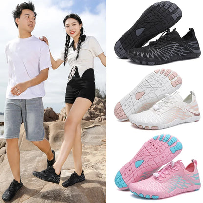 Barefoot Shoes Outdoor Beach Water Sports Upstream Aqua Shoes Men Women Gym Running Fitness Sneakers