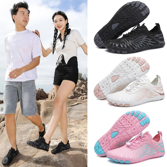 Barefoot Shoes Outdoor Beach Water Sports Upstream Aqua Shoes Men Women Gym Running Fitness Sneakers