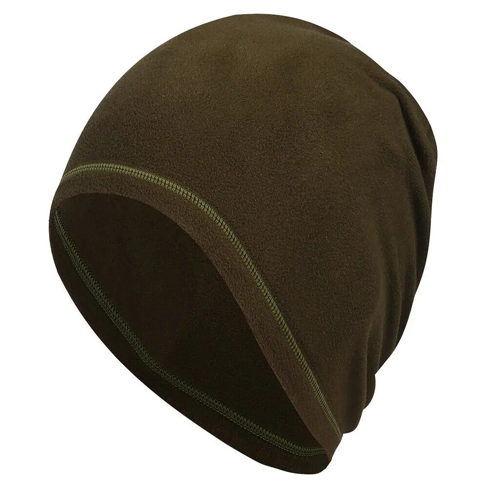 Winter  Running Skiing Cycling Helmet Liner Thermal Fleece Windproof for Men Women