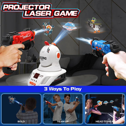 Duck UFO Hunting Shooting Projector Game Toy