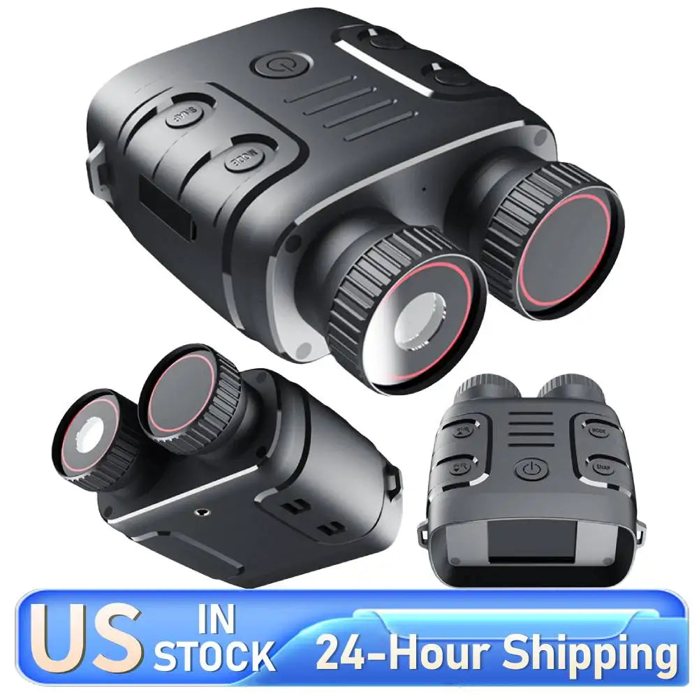 HD 1080P Night Vision Goggles 300M Full Dark Viewing Distance Infrared Digital Night Vision Binoculars
