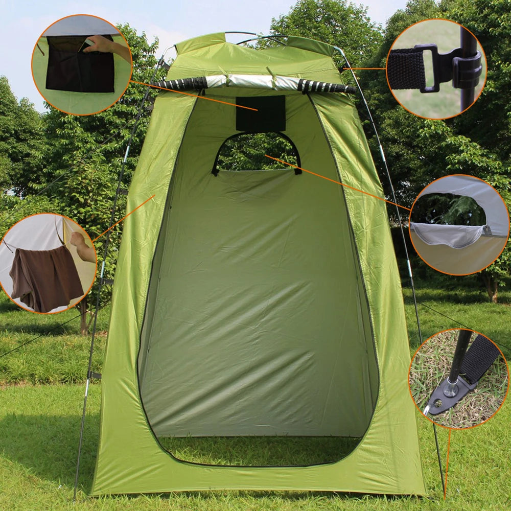 Camping Tent for Shower 6FT Privacy Changing Room outhouse