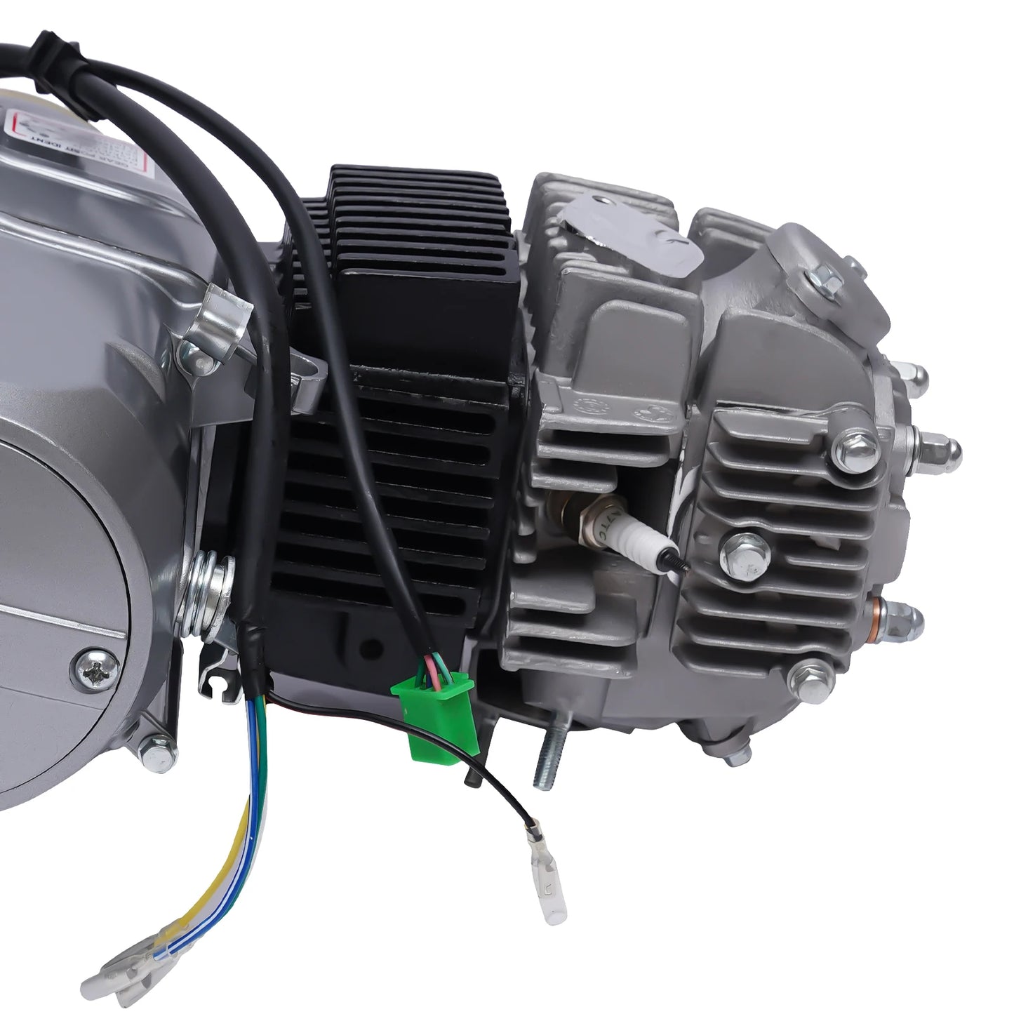 125CC Single Cylinder Air Cooling Engine, 4-Stroke Semi Auto Motor 4 Speed