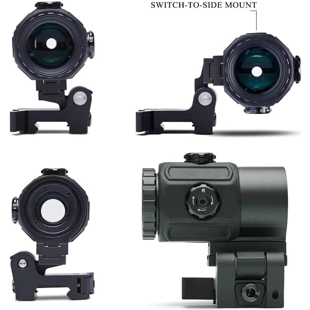 Holographic Collimator Sight 558+G33/G45 Red Dot Optic Sight W/20mm Rail Mounts &Quick Detach Lever