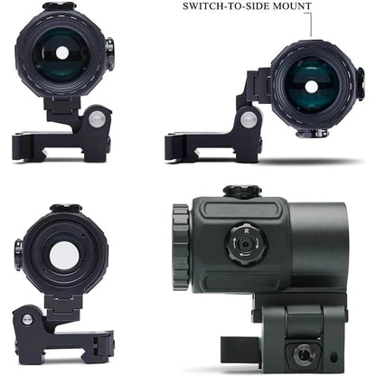 Holographic Collimator Sight 558+G33/G45 Red Dot Optic Sight W/20mm Rail Mounts &Quick Detach Lever