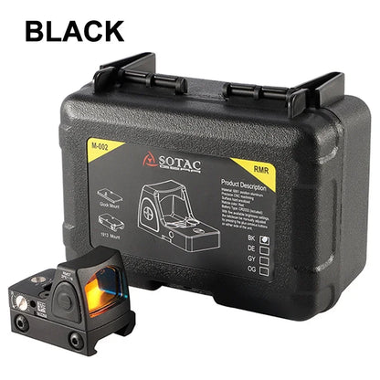 Mini MR Red Dot Sight Collimator Rifle Scope fit 20mm Rail For Airsoft / Hunting Rifle