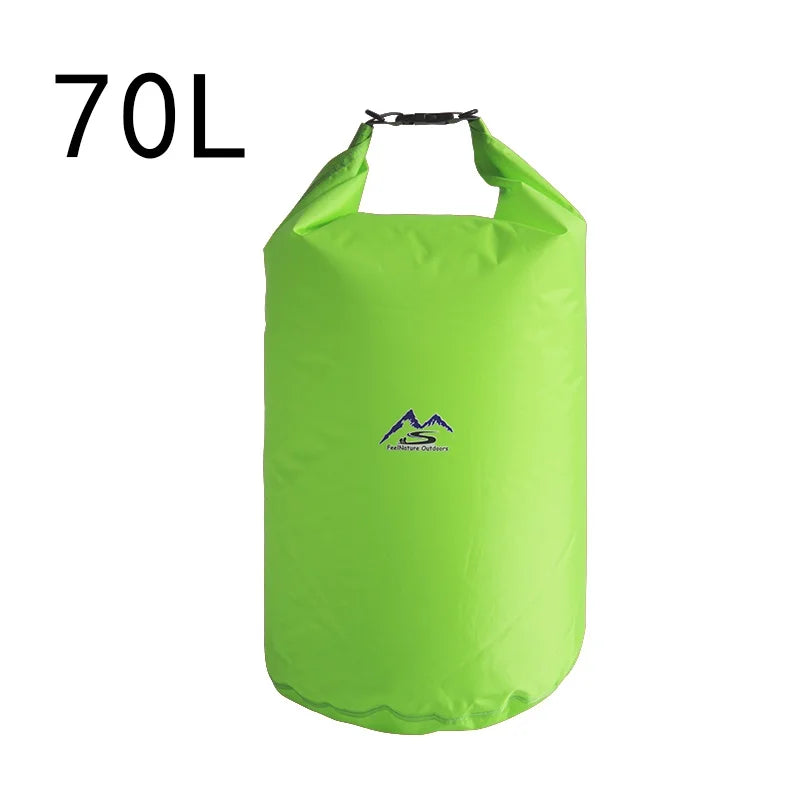 5/10/20/40/70L Waterproof Dry Bag Sack for Camping Drift Trekking Swimming Rafting Kayak River Fishing Outdoor Waterbag Storage