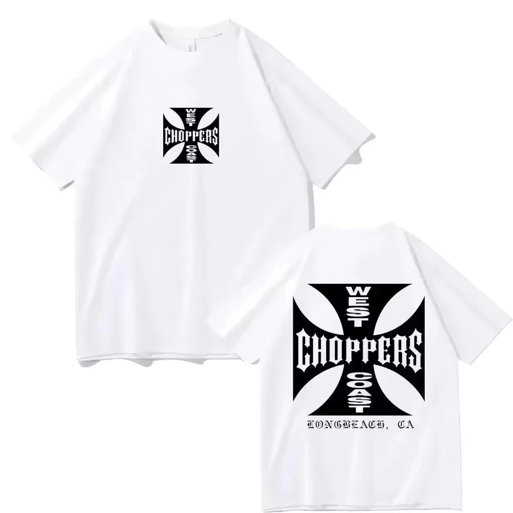 T Shirt Women Men Cotton West Coast Choppers Vintage Clothing Tee