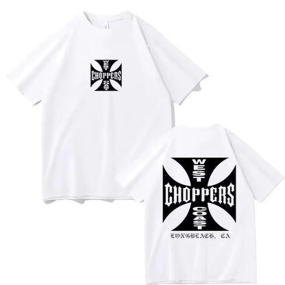 T Shirt Women Men Cotton West Coast Choppers Vintage Clothing Tee