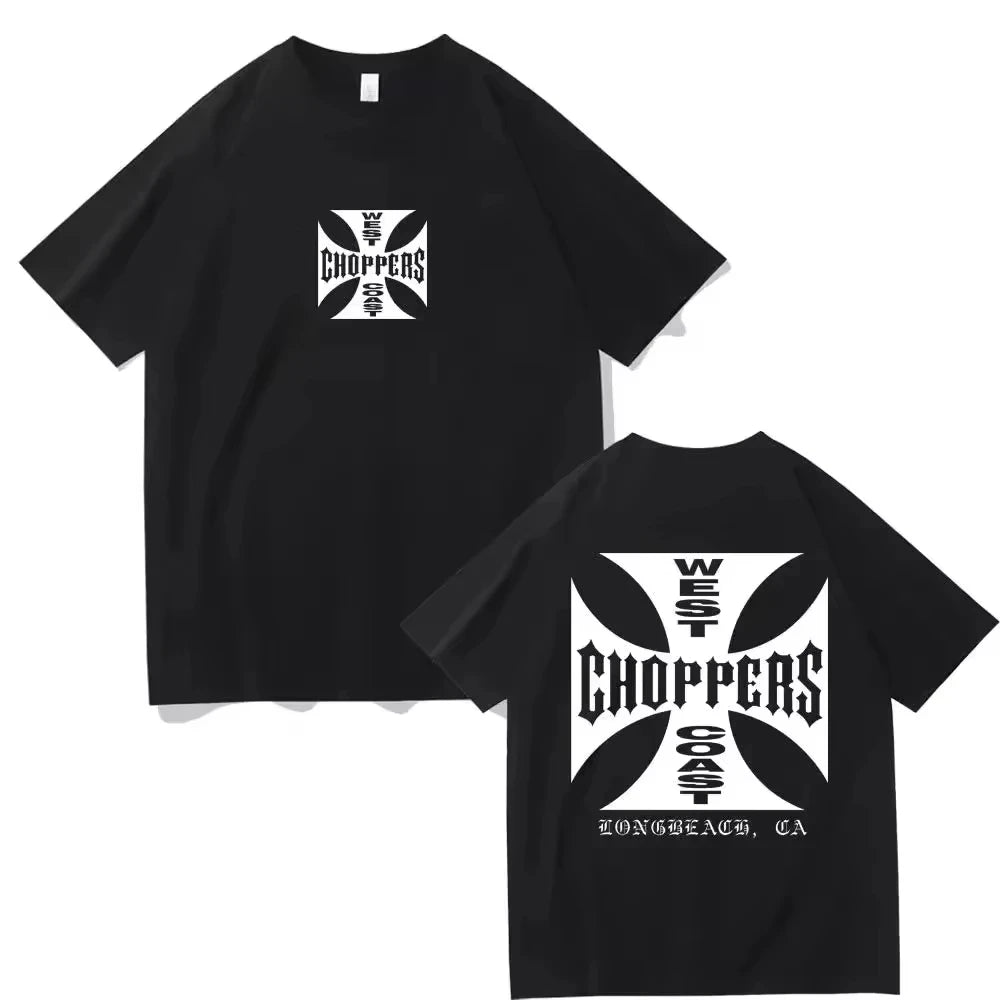 T Shirt Women Men Cotton West Coast Choppers Vintage Clothing Tee