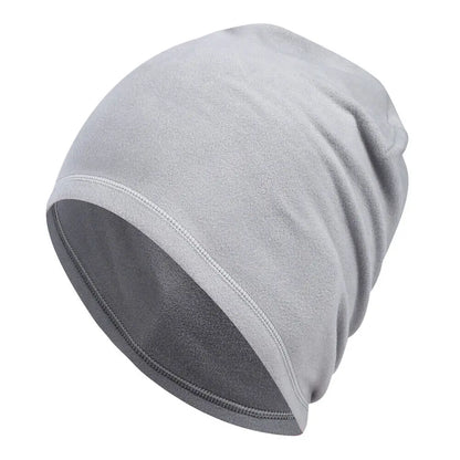 Winter  Running Skiing Cycling Helmet Liner Thermal Fleece Windproof for Men Women