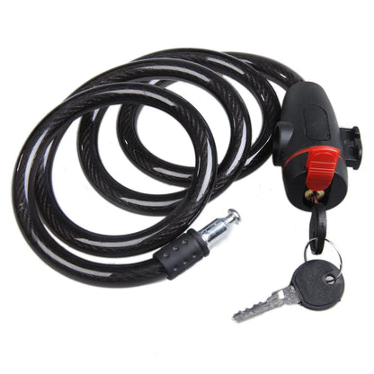 Universal Lock Anti-theft Road Bike Steel Wire Chain Lock Motorcycle Helmet Folding Bike Electric Scooter Padlock
