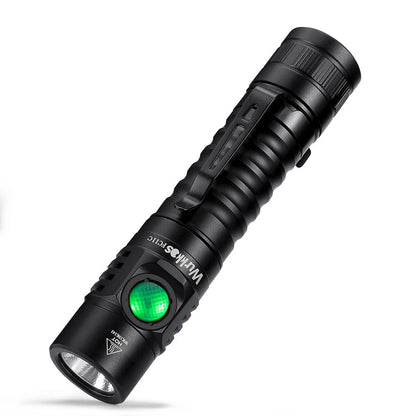 FC11C Nichia 519A Buck Circuit Flashlight Max ouput 1200 LM USB C Rechargeable EDC Torch