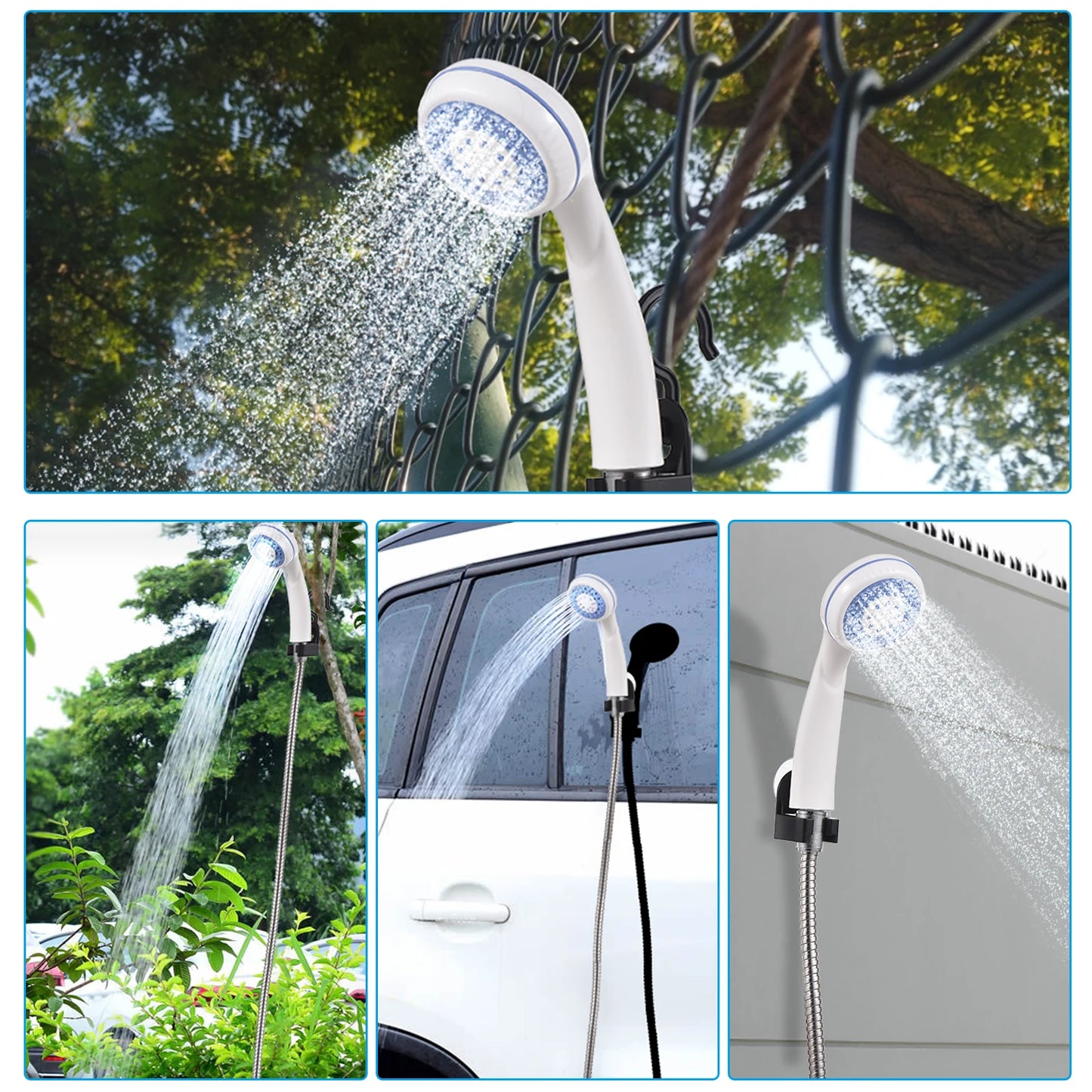Portable Camping Shower USB Rechargeable