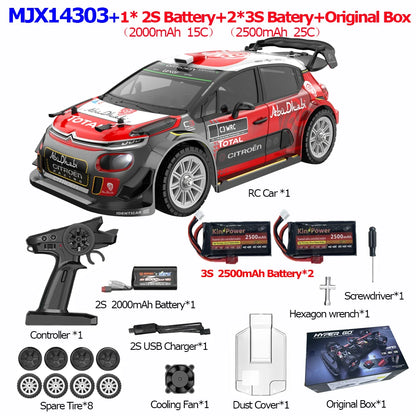 MJX 14301 14302 14303 1/14 RC Car 55km/h Brushless HYPER GO 2.4G Remote Control 4WD Off-road High Speed RC Car Truck Hobby Toy