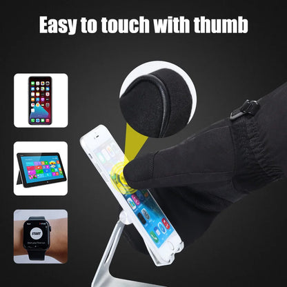 Savior Heat Winter Mittens Heated Gloves Rechargeable Battery for Men Women