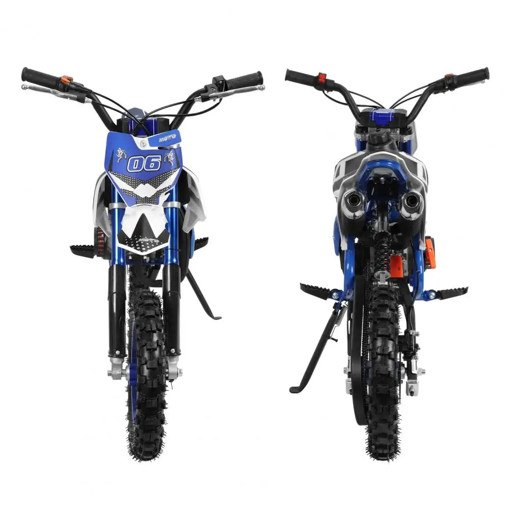 49cc 2-Stroke Kids Off Road Mini Gas Power Motocross Children with Front Rear Disc